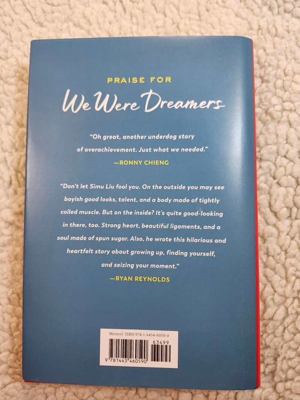 Simu Liu We Were Dreamers Hardcover Memoir Autobiography 2022 HC Photo Inserts - Picture 16 of 16